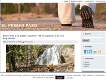 Tablet Screenshot of elprimerpaso.es